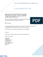 Training Report On Substation