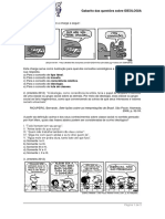 Gabarito Das Questões Sobre Ideologia PDF