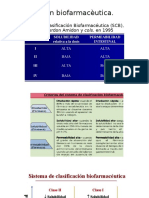 Clasificación Biofarmacèutica