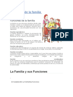 Funciones de La Familia