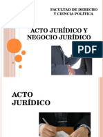 Acto y Negocio Juridico