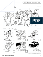 Editable Test End of Year. Standard Level