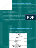 Procesamiento de Minerales Procesamiento PDF