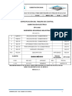 Epi - S-002 Especificación Técnica Del Tablero Decontrol