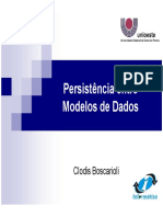 Persistência Entre Modelos de Dados