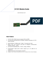 CC1101 SMA Modulo RF Manual PDF