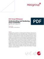 NCC Group Understanding Hardening Linux Containers-1.0