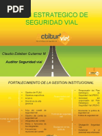 Como Hacer Plan Estrategico de Seguridad Vial en Presentacion