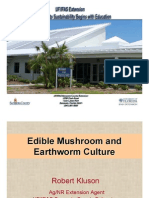 Edible Mushrooms and Earthworms Culture