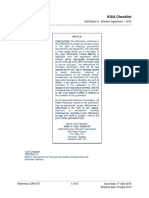 IOSA Checklist: ISM Edition 9 - Effective September 1, 2015