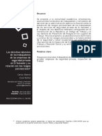 Los Derechos Laborales de Los Trabajadores en Las Empresas de Seguridad Privada en El Salvador