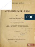 Descripcionhistoriademolas - Image.markeddescripción Histórica de La Antigua Provincia Del Paraguay Por D. Mariano Antonio Molas. Buenos Aires Año 1868