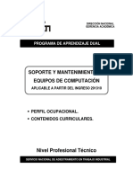 Soporte y Mantenimiento de Equipos de Computación 201310 - VI Semestre