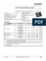 D O S O: Ifferential Utput Ilicon Scillator