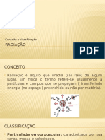 Classificação Das Radiações