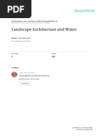 Landscape Architecture and Water