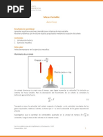 Guía Masa Variable PDF