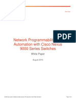 Network Programmability and Automation With Cisco Nexus 9000 Series Switches