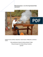 Colonial Era Firearm Performance: A Live Fire Experimental Study For Archaeological Interpretation.