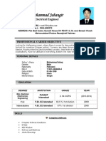 Muhammad Jahangir: Electrical Engineer
