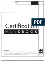 ASQ Certification Handbook VG