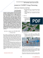 Traffic Management in VANET Using Clustering: Shraddha Gajare, Priyanka Deore, Sumit Wagh