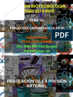 Tema-10-Fisiolog - A Del Sistema Cardiovascular - Iii-2015-2016 PDF