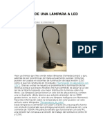 Anatomía de Una Lámpara A Led Comercial