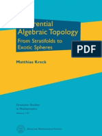 (Graduate Studies in Mathematics 110) Matthias Kreck-Differential Algebraic Topology - From Stratifolds To Exotic Spheres-American Mathematical Society (2010)