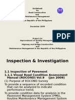 Road Inspection and Investigation