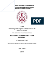 Tecnologías GTL para La Monetización de Reservas de Gas