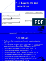 Chapter 17 Exceptions and Assertions