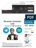 Personal Assistant With Telegram & Arduino