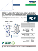 Ficha Técnica Estructura Covintec 2 Pulgadas