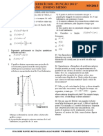 Exercicios de Função Quadratica