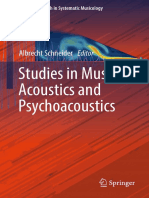 Studies in Musical Acoustics and Psychoacoustics PDF