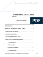 Qué Es La Psicologia PDF