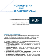 Psychrometry AND Psychrometric Chart: Dr. Mohammed Osama El-Samadony