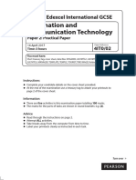 Information and Communication Technology: Pearson Edexcel International GCSE