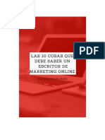 Las10cosasquedebesaberunescritordemarketing Online