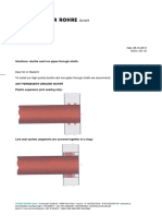 To Whom It May Concern: Solutions: Ductile Cast Iron Pipes Through Shafts