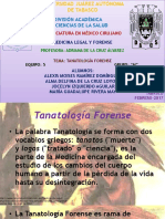 Tanatología Forense