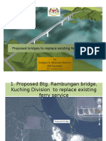 Proposed Bridges To Replace Existing Ferry Services