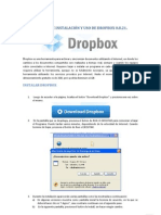 Manual de Instalación y Uso de Dropbox 0.8.21