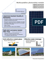 Polycrystalline Type VBMS250 255 260AE04