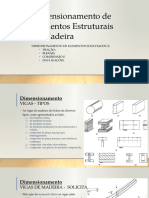 Dimensionamento de Elementos Estruturais - Flexão