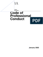 RIBA Code of Conduct 2005