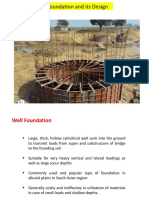 Design of Well Foundation