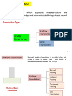 Design of Shallow Bridge Foundation