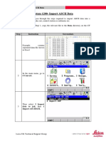 Quick Guide System 1200 - Import ASCII Data